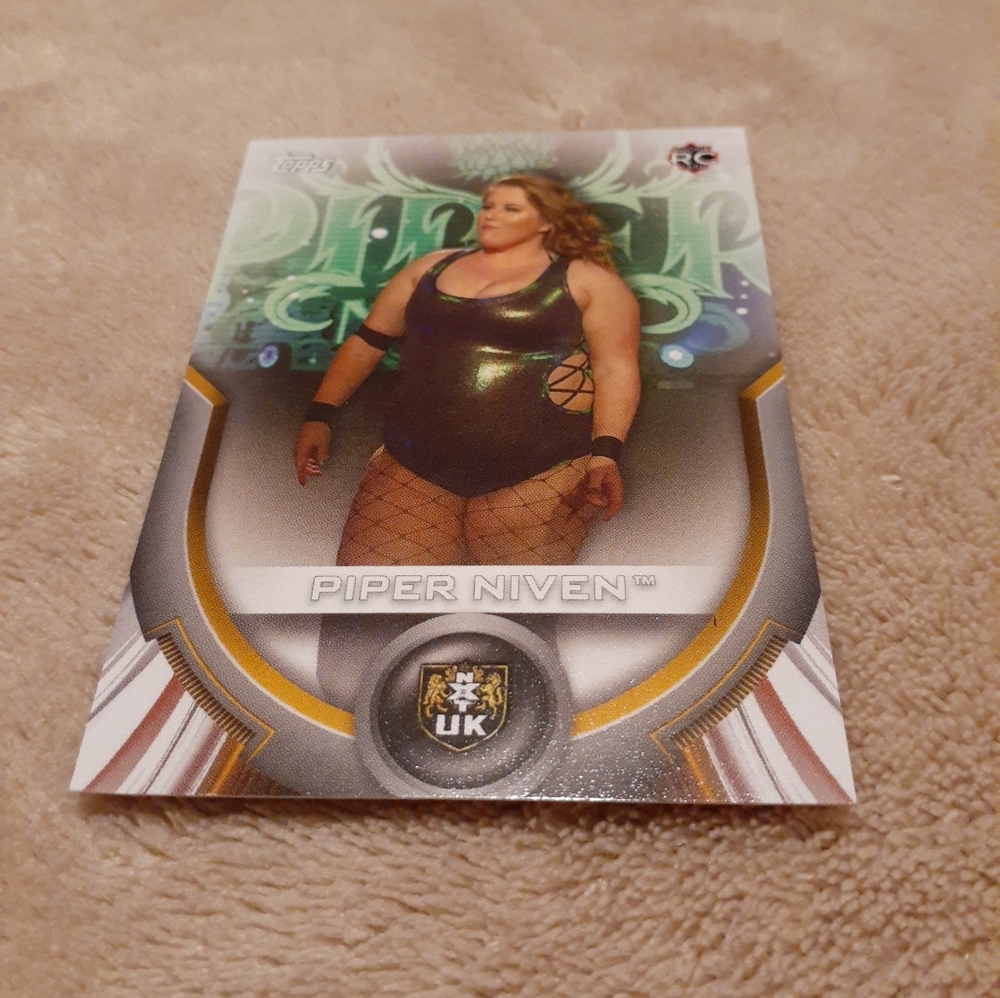 2020 WWE UK Piper Niven Doudrop Diva Rookie Card